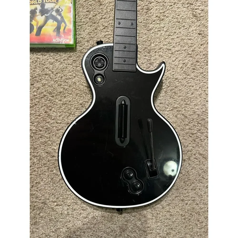 Red Octane Xbox 360 Guitar Hero Les Gibson Controller Bundle 2 Games Tested